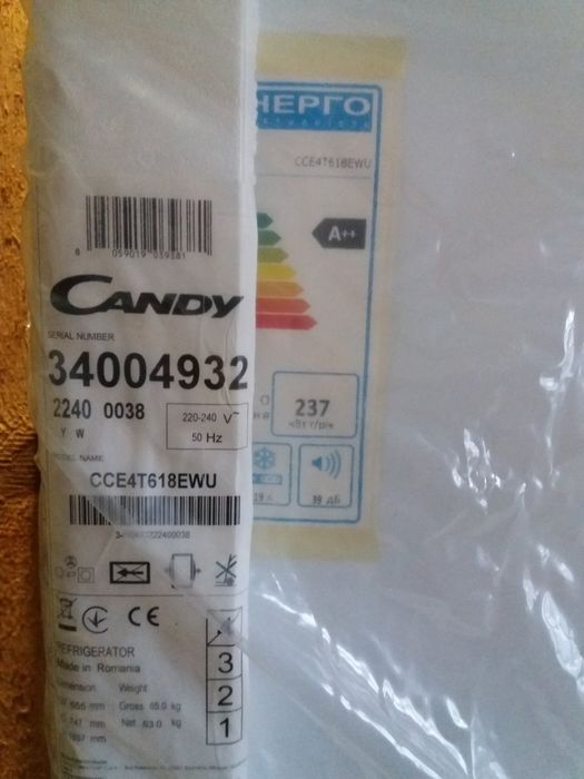 Продам Candy CCE4T618EWU.