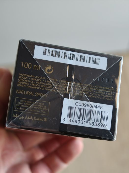 Dior Homme Parfum 100 ml formulacja 2014
