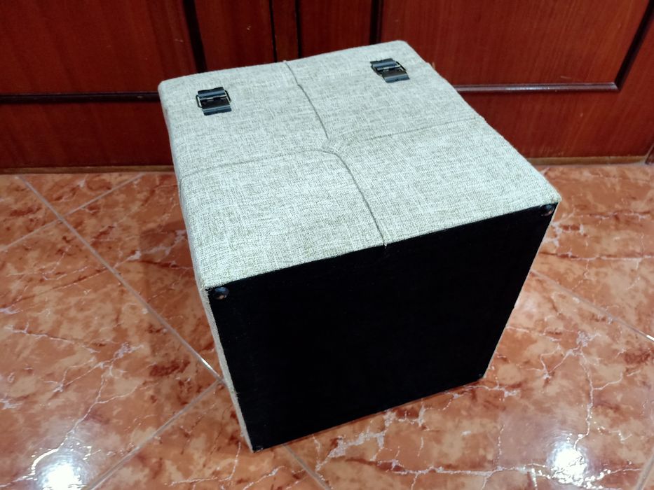 Puff baú banco cadeira casa quarto apartamento vivenda escritório gabinete