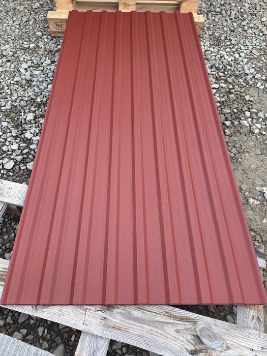 Blacha Trapez T18 Grafit II Gatunek na Garaż, Stodoła, Altankę od ręki