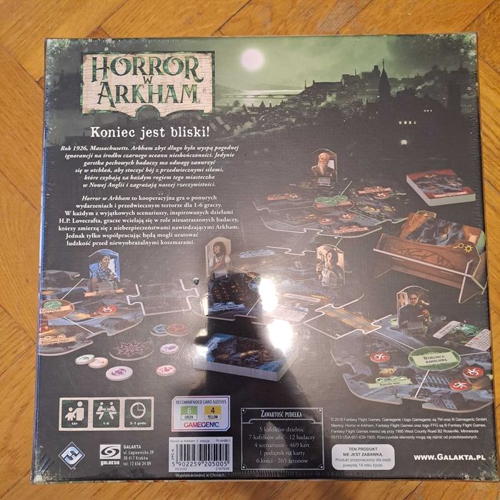 Planszówka "Horror w Arkham" (trzecia edycja)