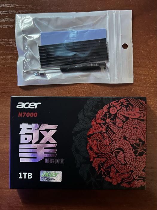 Acer N7000 SSD M2 1TB NVMe Ссд для Пк, ноутів, Ps