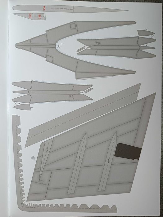 Model kartonowy MPModel 70 : samolot BOEING 747-400 CARGO