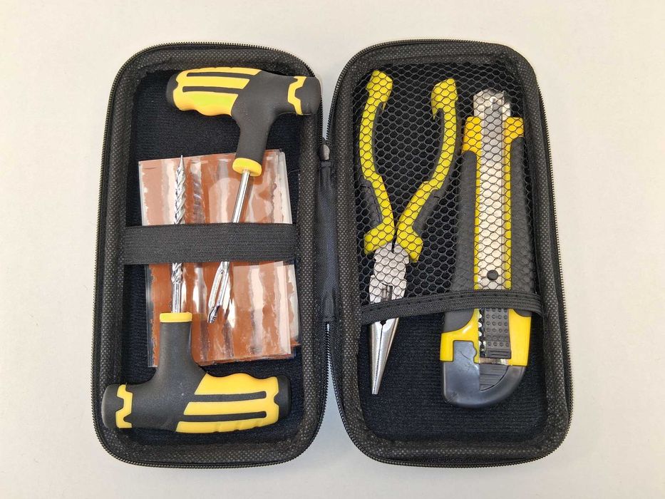O083 Profesjonalny Zestaw Naprawczy Do Opon Bezdętkowych W Etui