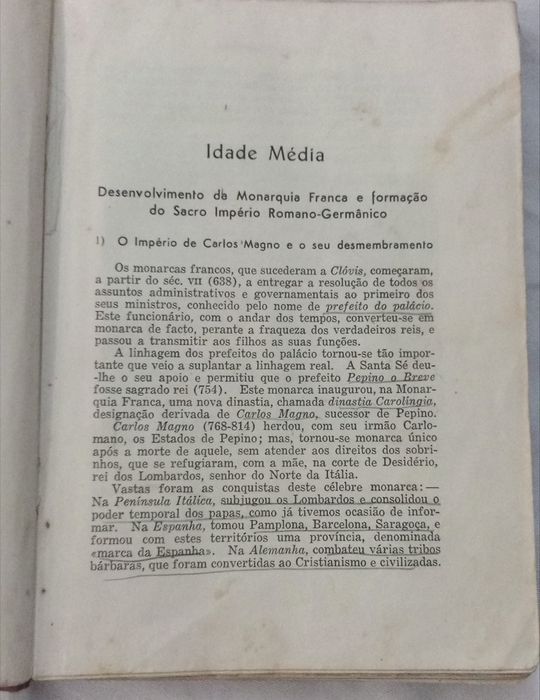 António G. Mattoso - Compêndio de História Universal - 4 ano