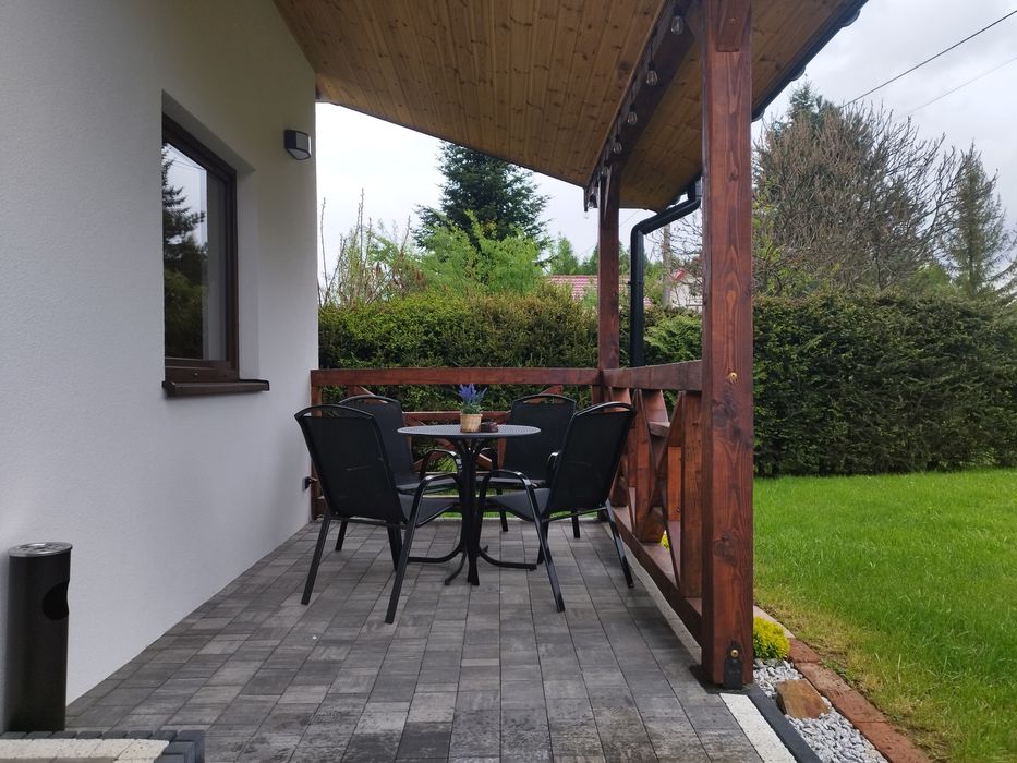 Noclegi Bieszczady Domek "Dychnij se" Myczkòw Polańczyk Solina Jacuzzi