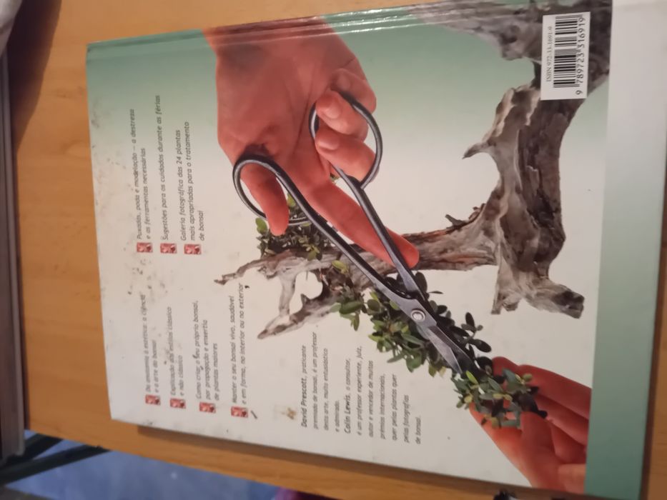 Livros usados sobre bonsais