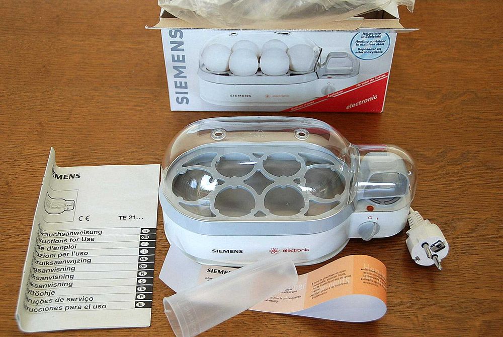 Jajowar SIEMENS do gotowania jajek NOWY na 6 jajek