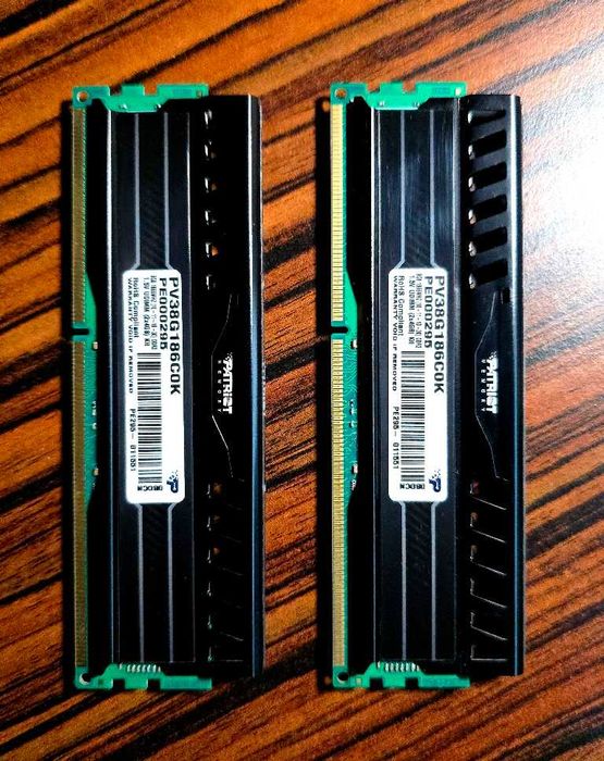 Оперативная память Patriot Viper 3 8GB (2 x 4GB) DDR3 CL10 1866Mhz