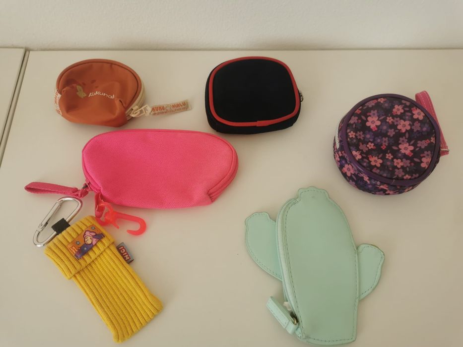 Porta moedas vários modelos