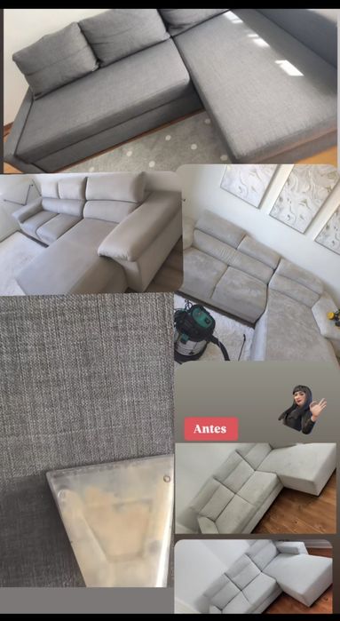 Limpeza de sofá e colchão