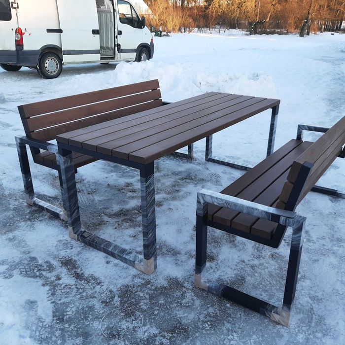 Nowoczesne meble tarasowe