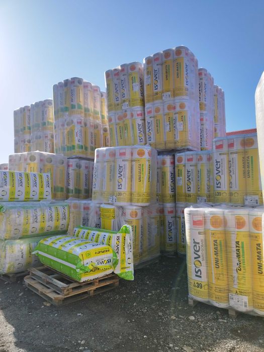 Wełna szklana mineralna Isover Super-Mata 20cm 033 Warszawa