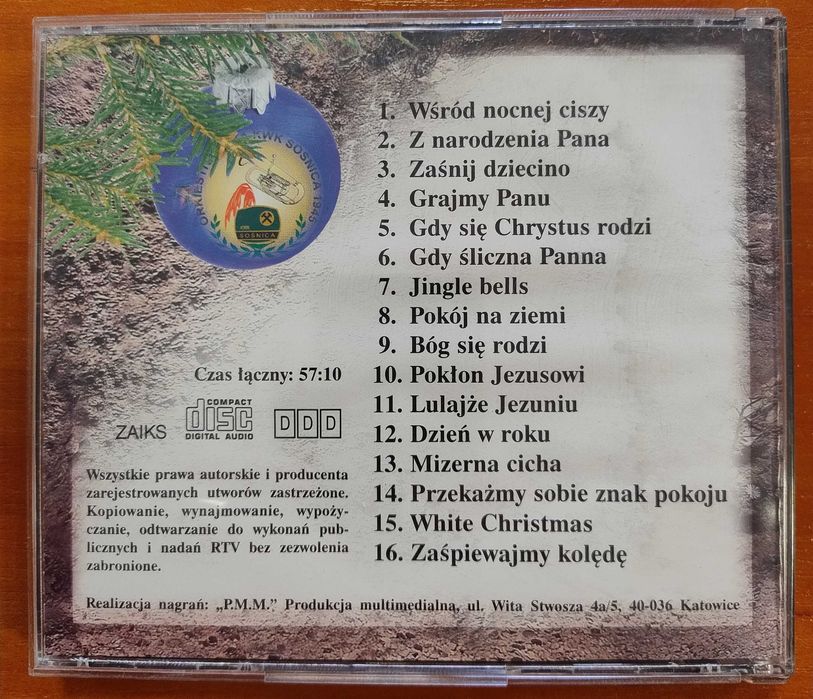 Zaśpiewajmy Kolędę Orkiestra Dęta KWK Sośnica CD