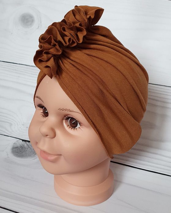 Turban dziewczęcy bawełniany