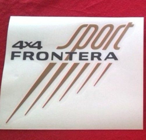 Autocolantes/Decals Opel 4x4 Frontera Sport/Arizona