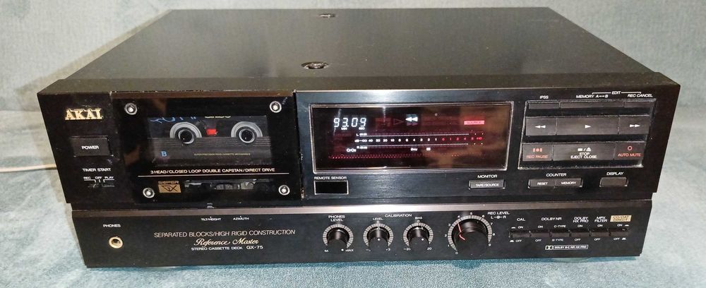 Akai GX75 - swietny magnetofon kasetowy