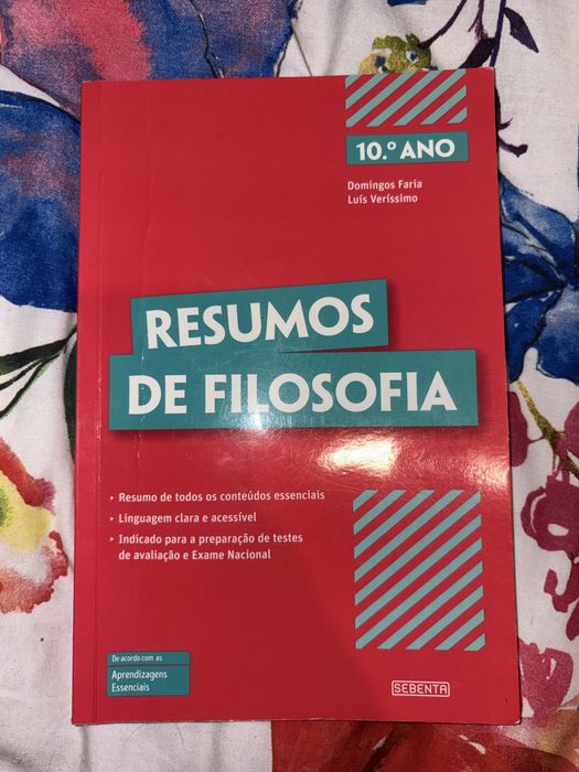 Livro de resumos - Filosofia 10°ano