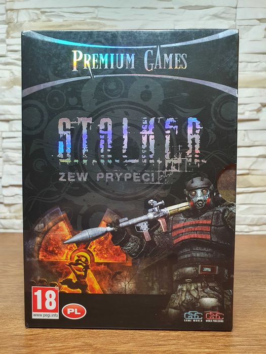 STALKER: ZEW PRYPECI + pocztówki mapa - polskie wyd. Premium Games PL