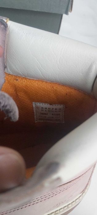 Uzywane botki trapery TIMBERLAND różowe 39.5 skórzabe