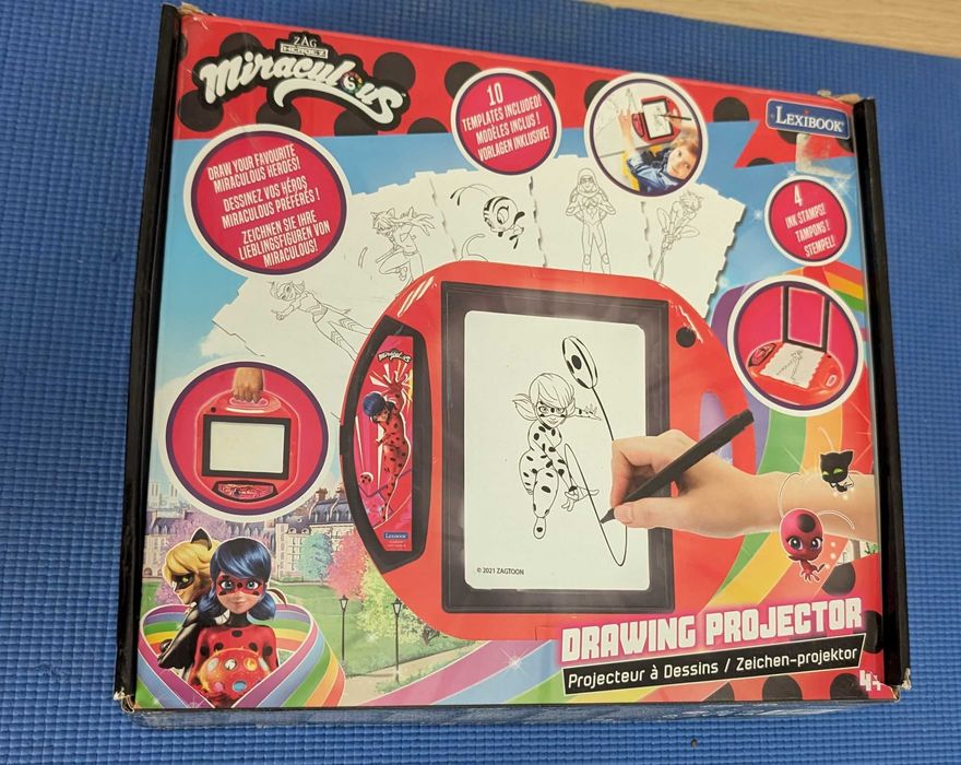 Miraculous Biedronka projektor do rysowania