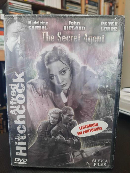 Alfred Hitchcock – The Secret Agent – NOVO – SELADO - Legendas PT