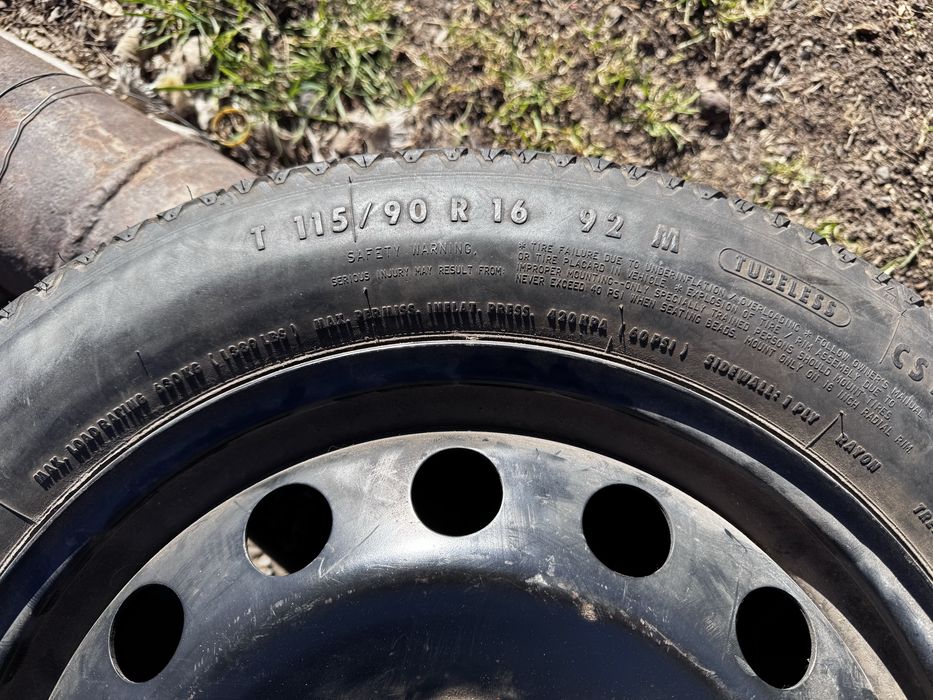 BMW докатка (костыль) 115/90 r16