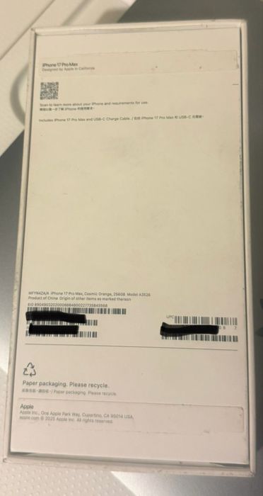 Iphone 17 pro max