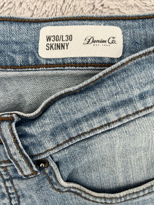 Spodnie dżinsowe W30/30L skinny