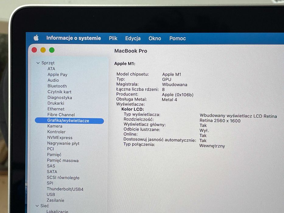2020 MacBook Pro A2338 13" M1 16GB 512GB - SOLD!