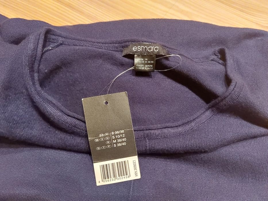 Długi sweter damski esmara 36/38