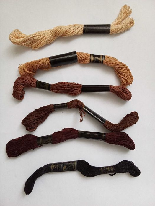 Нитки мулине вышивка вышивание рукоделие тесьма тесемка