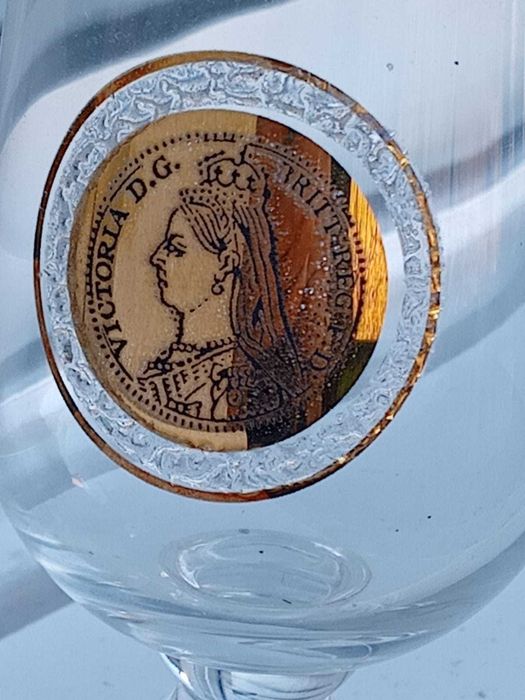 Copos antigos de coleção