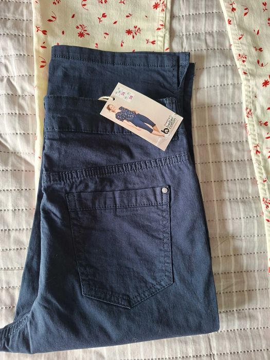 Spodnie 2 pary roz. 38 długie H&M, capri bez marki