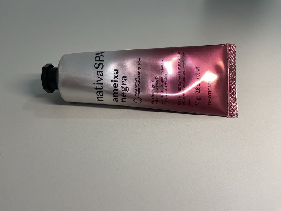Creme de Mãos Nativa Spa Ameixa Negra, 75gr