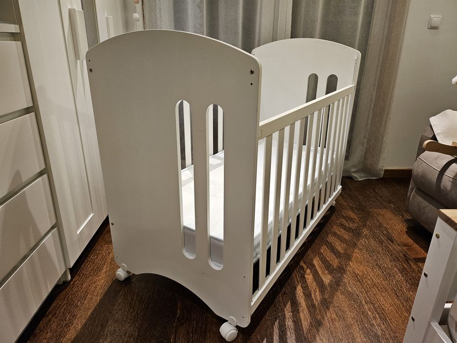 Cama berço grades branca micuna