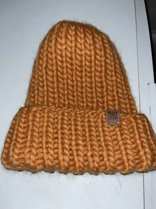 Czapka z welny peruwianskiej handmade