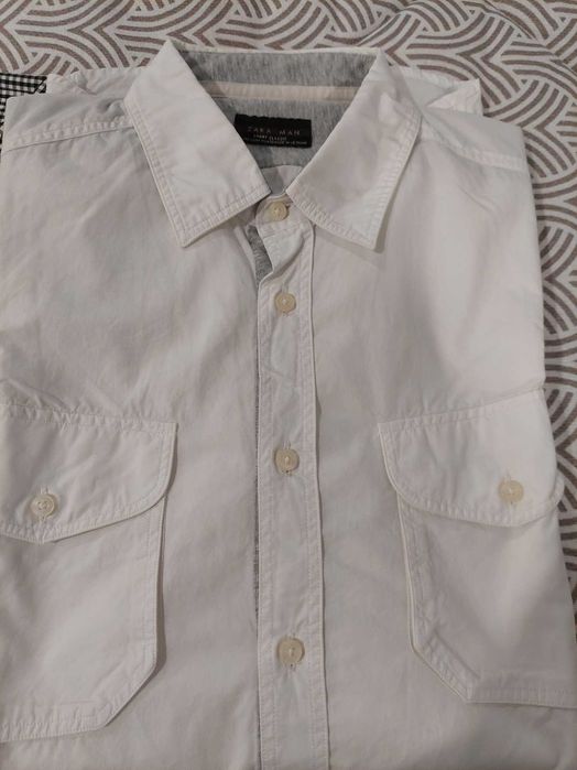 Lote 3 Camisas – Zara - tamanho L eu