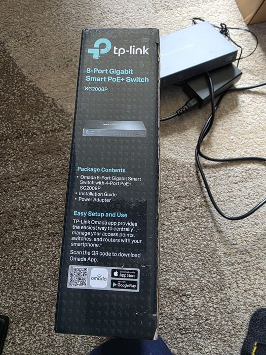 Tp-link Omada TL-SG2008P poe+