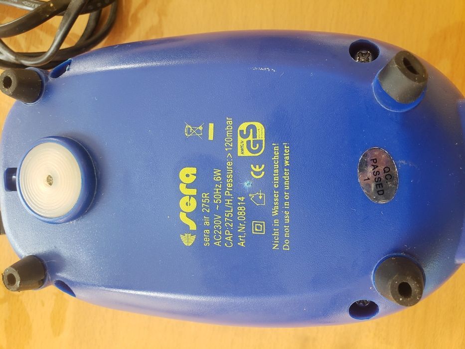 Bomba de ar para aquário SERA