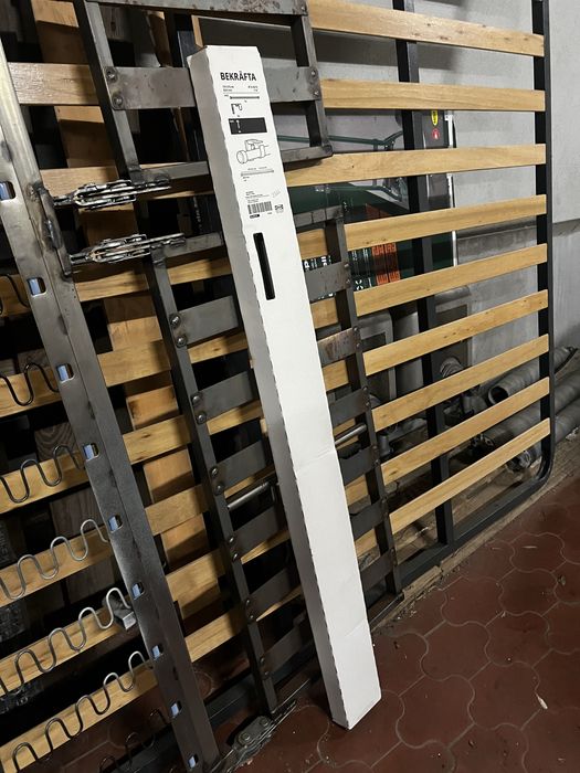 Varão de Cortina IKEA BEKRÄFTA Ajustável 120–210 cm - 5€ cada