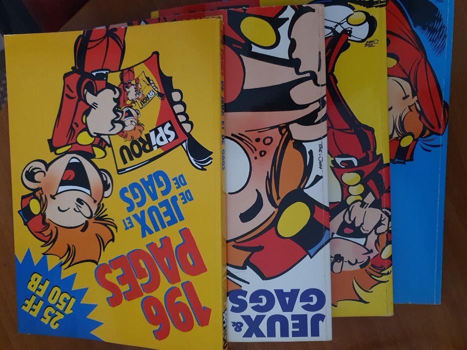 Banda desenhada em Francês (Spirou