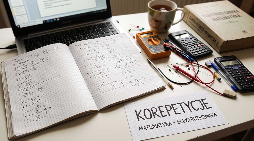 Korepetycje z elektrotechniki/matematyki podstawowej Online