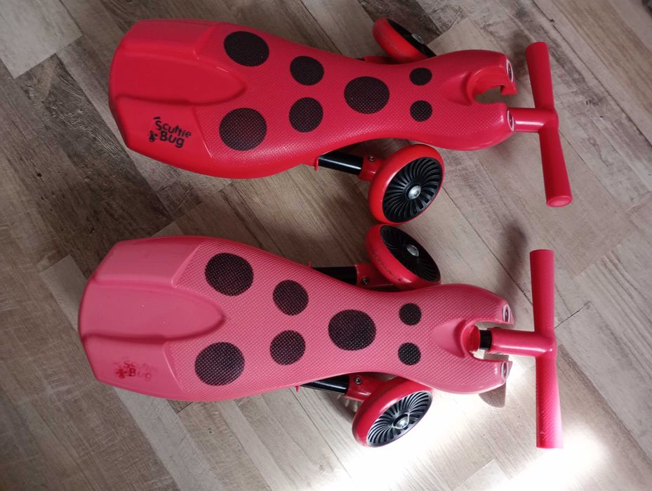 Biedronka, hulajnoga, rowerek biegowy