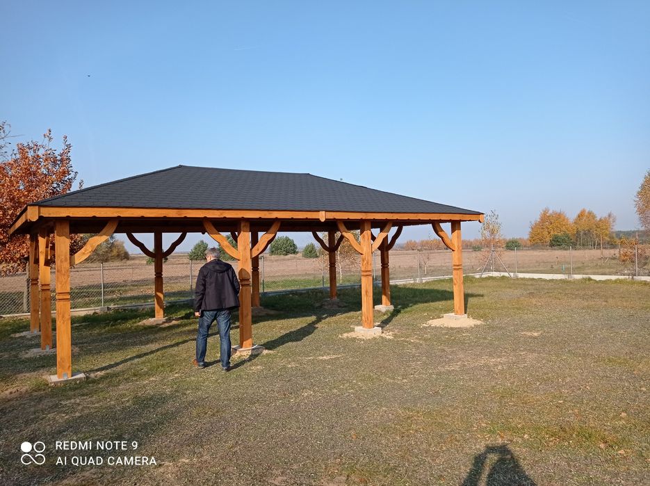 Altanka. Altanki. Wiata 4 x 7 m. Wiaty