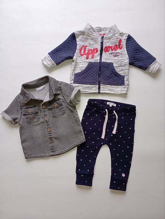 Комплект одежды для детей, кукол Реборн, пупсов (56 р.) б/у