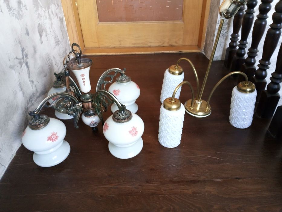 Люстры винтажные времён СССР рабочие