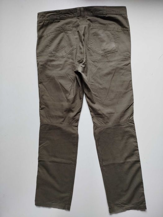 Spodnie męskie  oliwkowe bawełna Decathlon  L