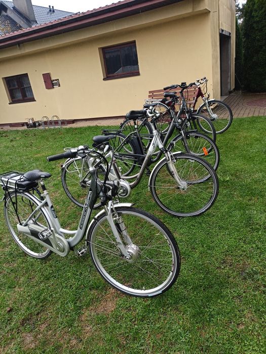 Rower elektryczny aluminiowy z Niemiec  stan bdb