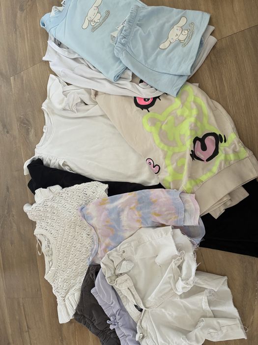 Ubrania spodnie bluzka bluza 146 cool club hm mega paka